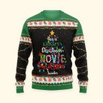 Christmas Movie Watching Sweater - Personalized Ugly Sweater - Image 4