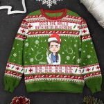Deck The Halls With Beta Blockers - Personalized Ugly Sweater - Image 2