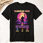 Dungeon Dad Like A Regular Dad But With More Dice - PersonalizedOne Size Shirt
