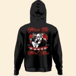 From The First Kiss Till The Last Breath - Personalized Matching Couple Back Printed Hoodies - Image 3
