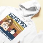 I Like Drink And My Cats And Maybe 3 People - Cat CustomOne Size Shirt - Image 6