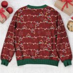 My Christmas Movie Watching Sweater - Personalized Ugly Sweater - Image 4