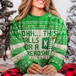 This Calls For A Spreadsheet - Funny Ugly For Coworkers, Boss - Personalized Ugly Sweater - Image 3