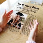 Newspaper Graduation Celebration - Personalized Acrylic Photo Plaque - Image 2