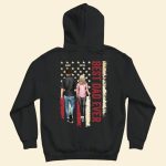 Best Dad Ever - Dad & Kids - Personalized Back Printed Shirt - Image 5