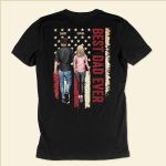 Best Dad Ever - Dad & Kids - Personalized Back Printed Shirt - Image 6