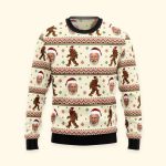 Bigfoot Custom Photo - Personalized Ugly Christmas Sweater - Image 4