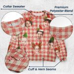 Custom Face Christmas Silly Family, Friends, Co-Workers - Personalized Ugly Sweater - Image 5