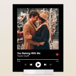 Custom Favorite Song - Personalized Acrylic Plaque - Anniversary Gifts For Her, Him - Image 5