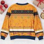 Day Of The Dead Dog Cat Hispanic Mexican Flowers - Personalized Ugly Sweater - Image 5