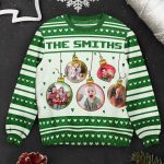 Festive Ornament As Family - Personalized Photo Ugly Sweater - Image 5