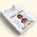 Game Over Back To School - Personalized Shirt - Image 2