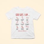 God Says I Am (Unicorn Ver.) - Personalized Shirt