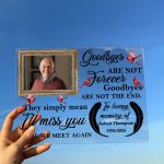 Goodbyes Are Not Forever - Personalized Acrylic Photo Plaque - Image 5