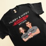 Hubby & Wifey - Personalized Matching Couple Shirts - Image 3