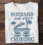Husband And Wife Cruising Partners For Life - Personalized Shirt - Image 3