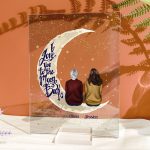 I Love You To The Moon And Back - Personalized Acrylic Plaque - Image 7