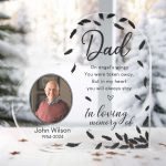 In My Heart You Will Always Stay - Personalized Acrylic Photo Plaque - Image 2