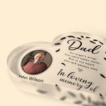 In My Heart You Will Always Stay - Personalized Acrylic Photo Plaque - Image 6