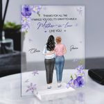 It's Great To Have A Mother-In-Law Like You - Personalized Acrylic Plaque - Image 2