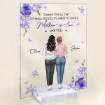 It's Great To Have A Mother-In-Law Like You - Personalized Acrylic Plaque - Image 3