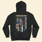 New Version Unbreakable Bond - Father & Son - Personalized Back Printed Shirt - Image 5