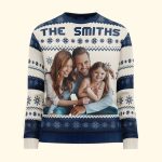 The Family - Personalized Photo Ugly Sweater - Image 5