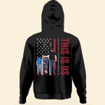 This Is Us Family - Personalized Back Printed Shirt - Image 3