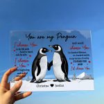 You Are My Penguin - Personalized Acrylic Plaque - Image 3