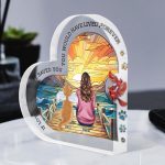 You Were My Favorite Hello & Hardest Goodbye Memorial Pet - Personalized Acrylic Plaque - Image 3