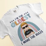 Sibling Squad - Personalized Shirt - Gift For Sibling - Kids Illustration - Image 2